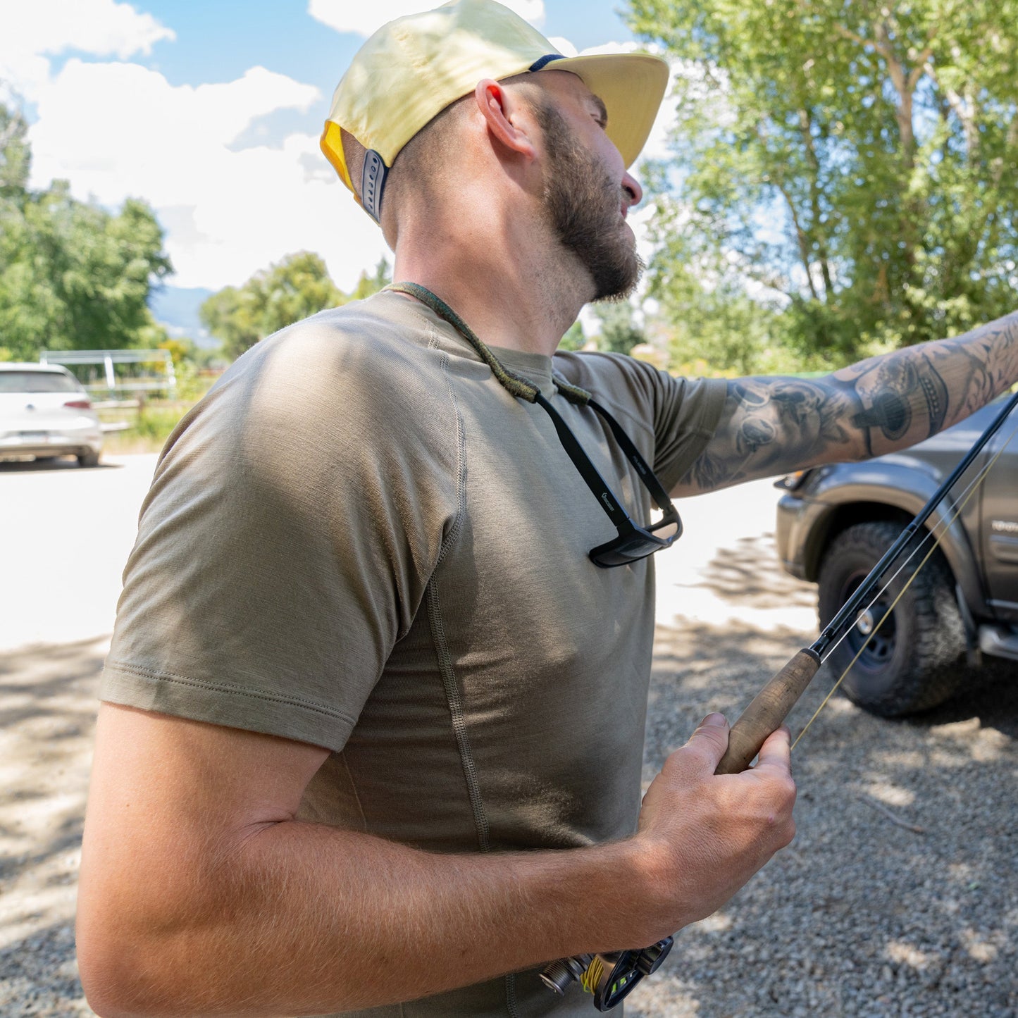 Minus33 Micro Weight - Men's Wool Raglan T-Shirt Woolverino