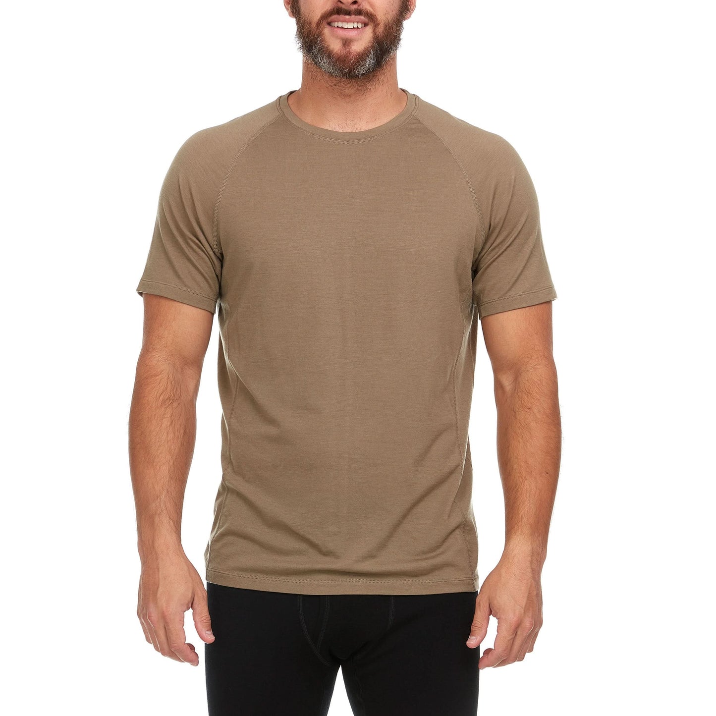 Minus33 Micro Weight - Men's Wool Raglan T-Shirt Woolverino