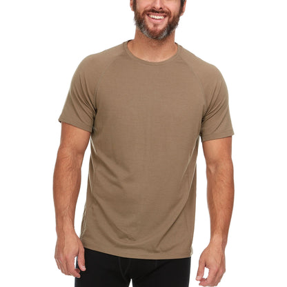 Minus33 Micro Weight - Men's Wool Raglan T-Shirt Woolverino