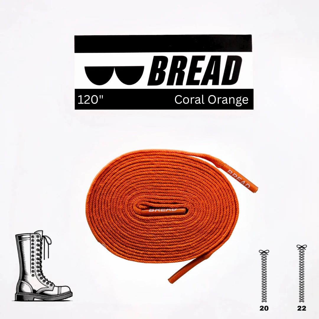 Lace Bread  Coral Orange