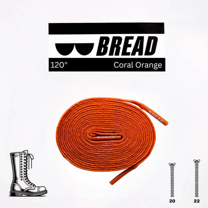 Lace Bread  Coral Orange