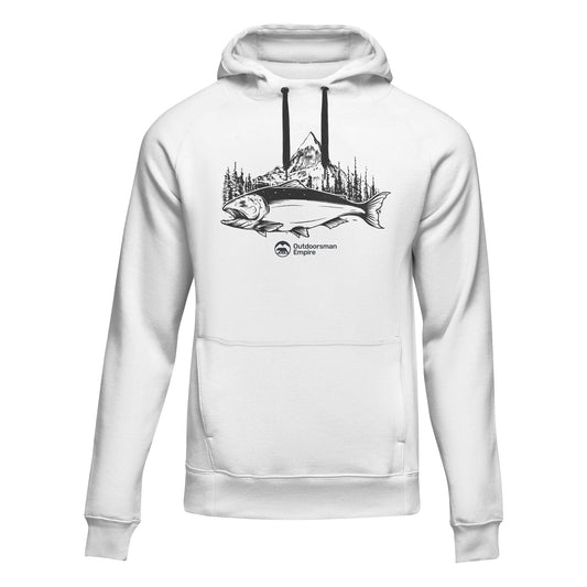 Outdoorzees Fishing Mountain Unisex Hoodie