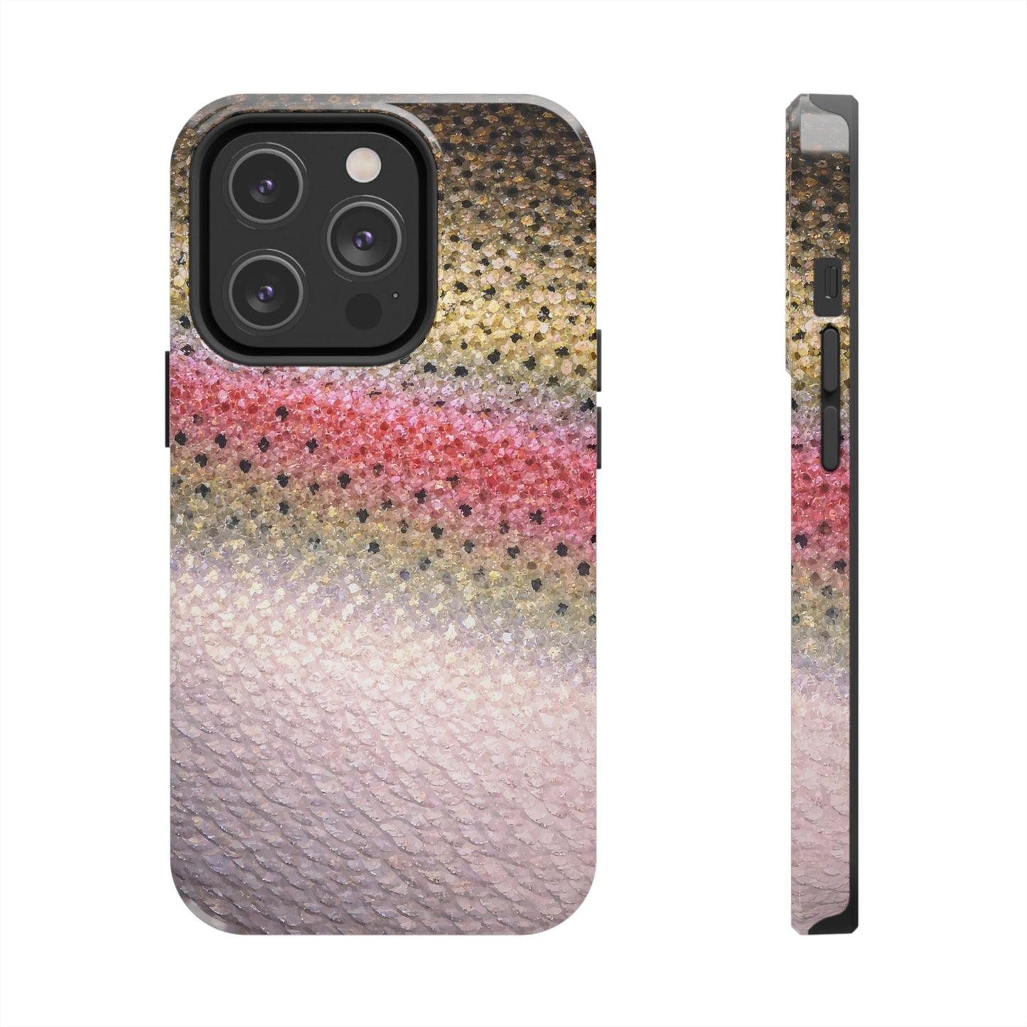 Texas Rigged Tees Rainbow Trout — Tough Phone Case