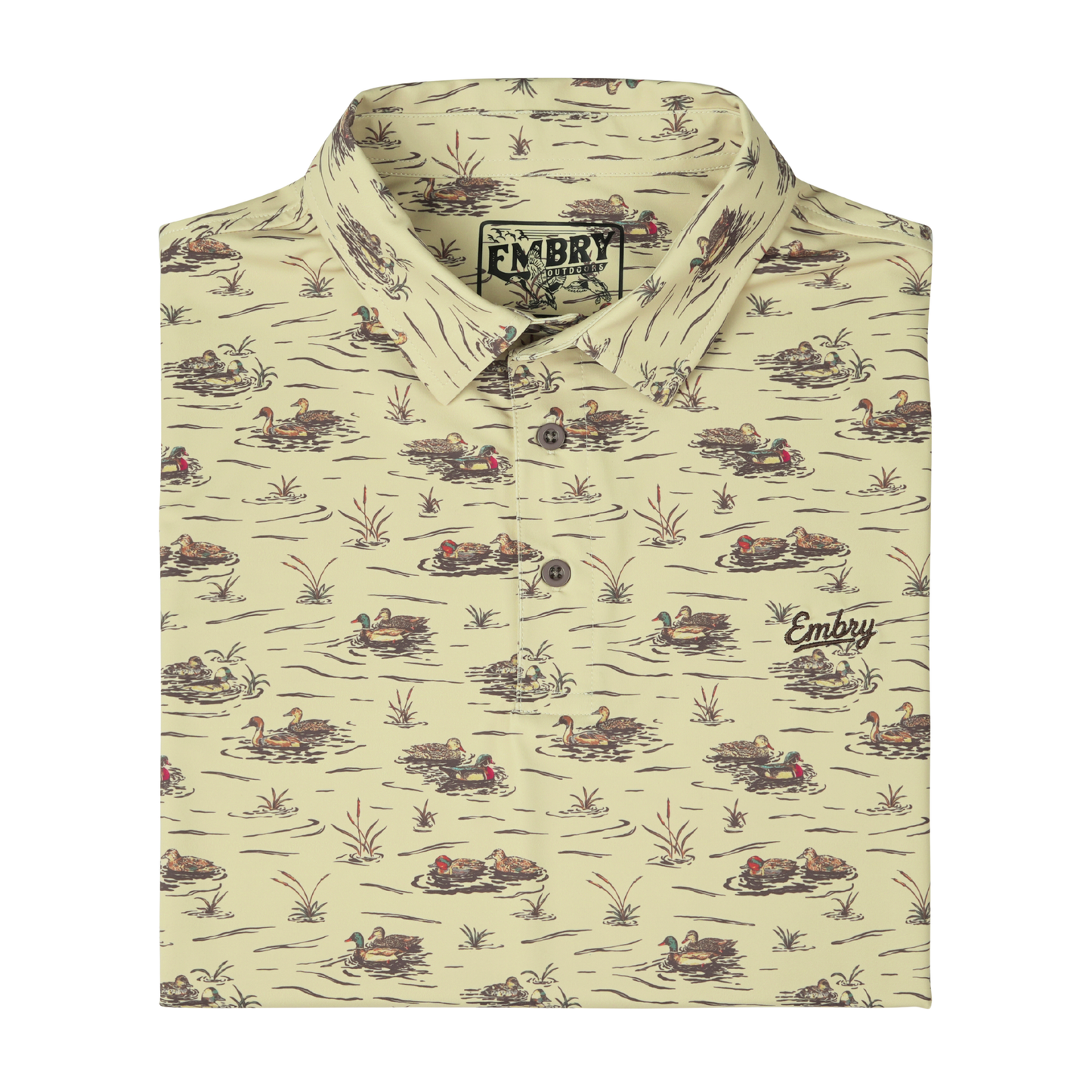 Embry Outdoors Performance Polo - Ducks