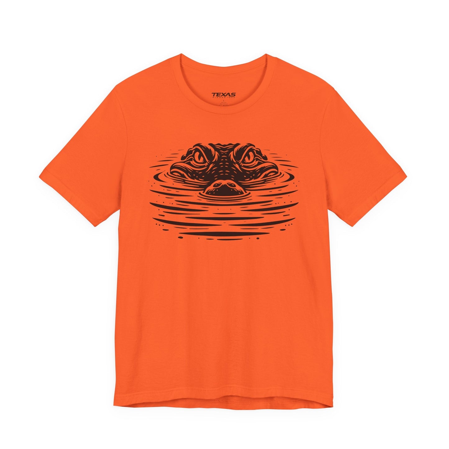 Texas Rigged Tees Alligator Eyes — Unisex Cotton Tee