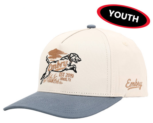 Embry Outdoors Youth Cream/Blue - Retriever