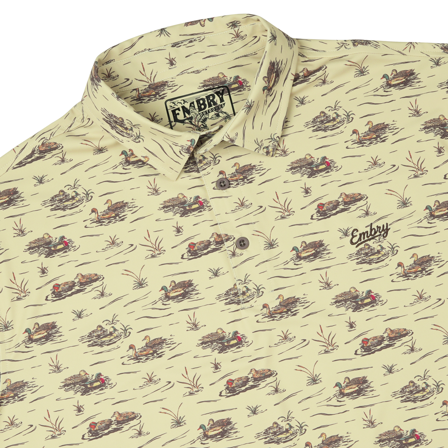 Embry Outdoors Performance Polo - Ducks