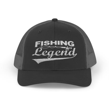 Texas Rigged Tees Fishing Legend — Embroidered Baseball Cap