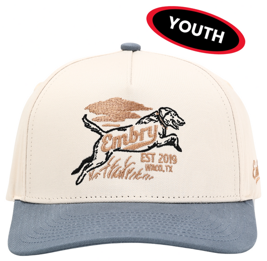 Embry Outdoors Youth Cream/Blue - Retriever