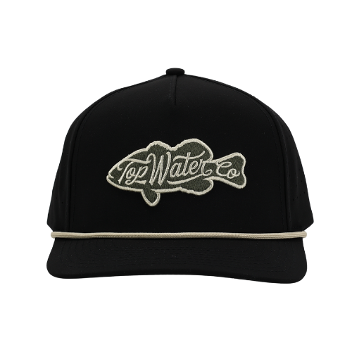 Topwater Co "The Bass" Performance Rope Hat