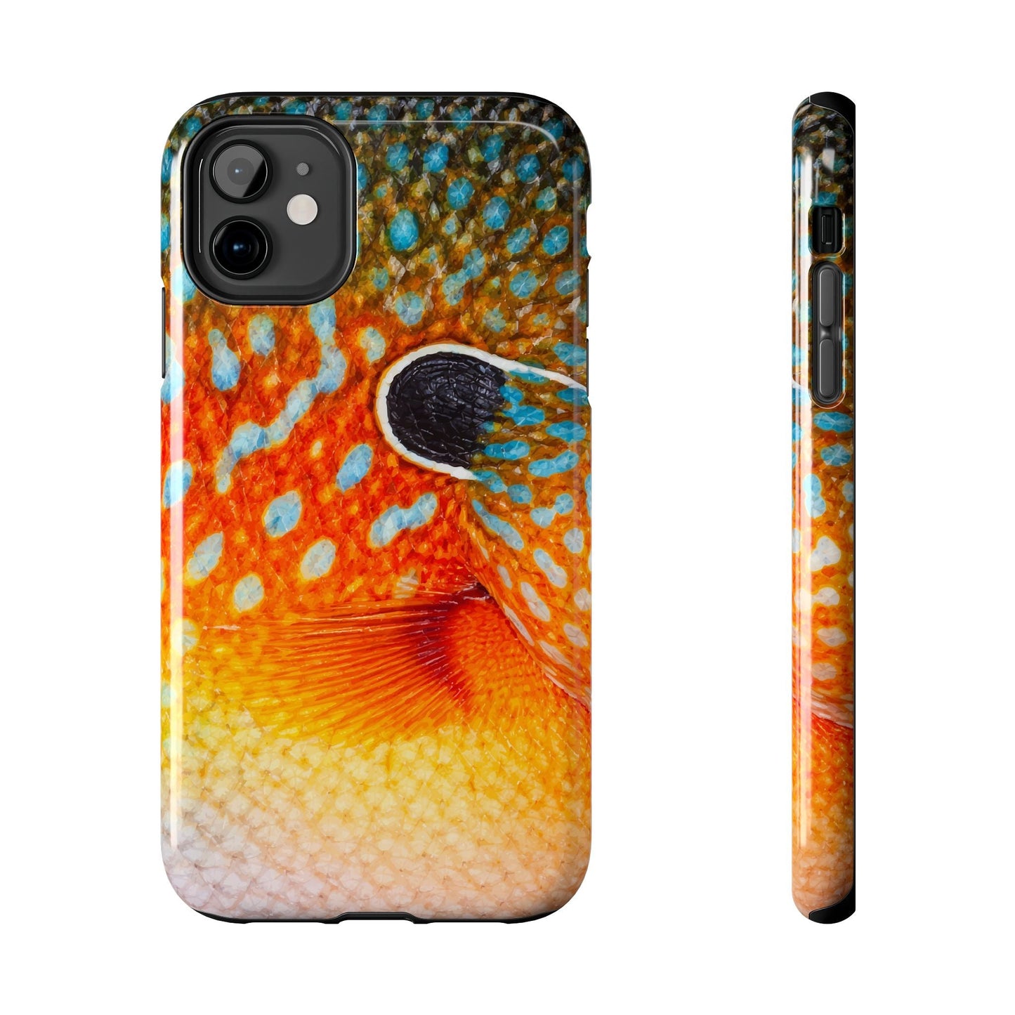 Texas Rigged Tees Longear Sunfish — Tough Phone Case