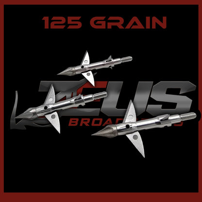 KILLZ ZEUS 100 GRAIN BROADHEADS (3 PACK)