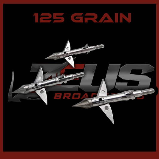 KILLZ ZEUS 125 GRAIN BROADHEADS (3 PACK)