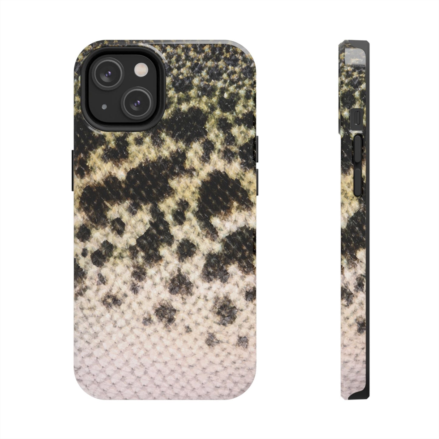 Texas Rigged Tees Black Crappie — Tough Phone Case