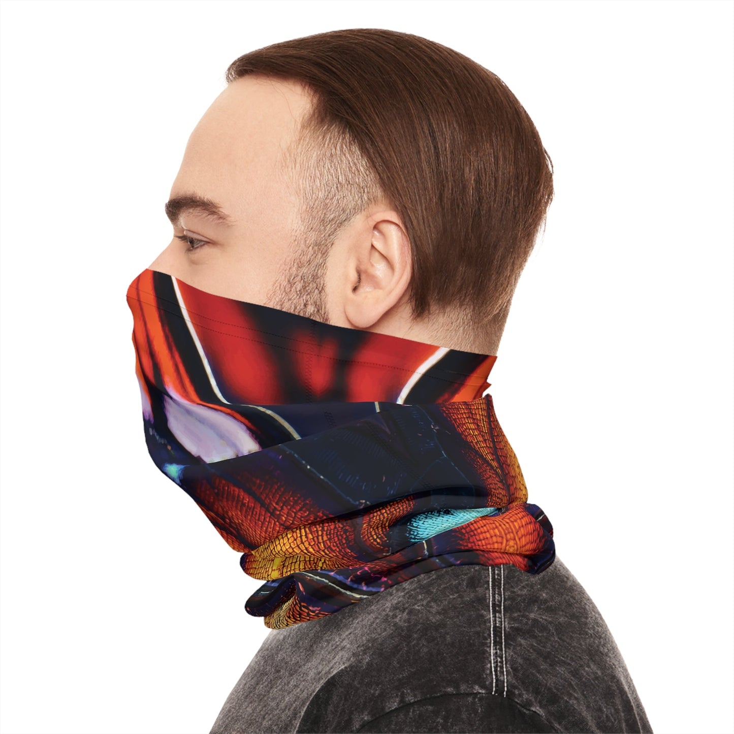 Texas Rigged Tees Monarch — Unisex Neck Gaiter (SPF 50+)