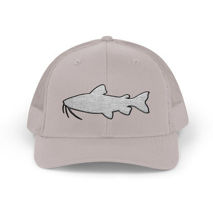 Texas Rigged Tees Catfish Silhouette — Embroidered Baseball Cap