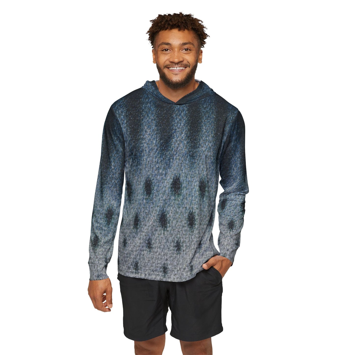 Texas Rigged Tees Barracuda — Unisex Fishing Pullover Hoodie (SPF 50+)