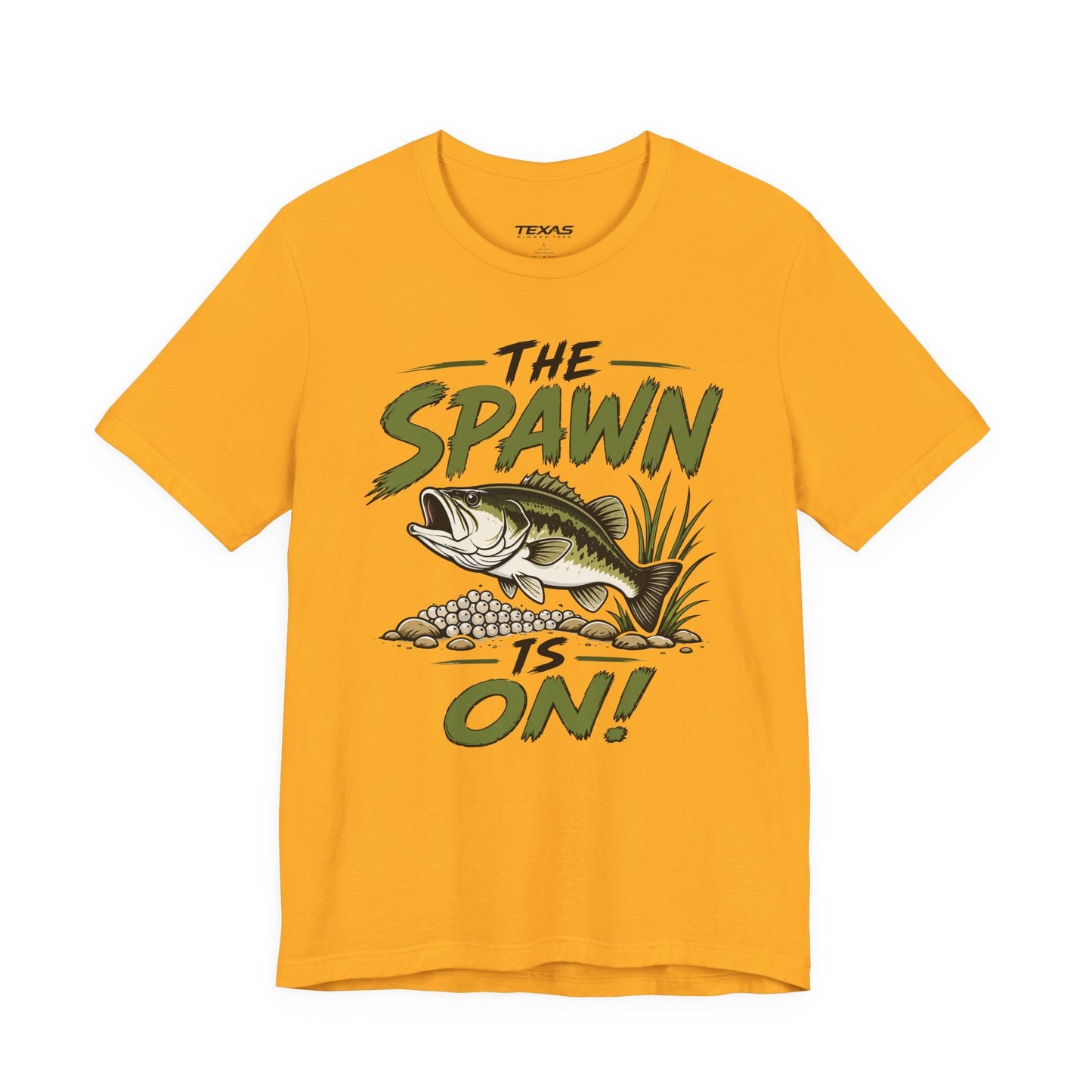 Texas Rigged Tees The Spawn Is On! — Unisex Cotton Tee