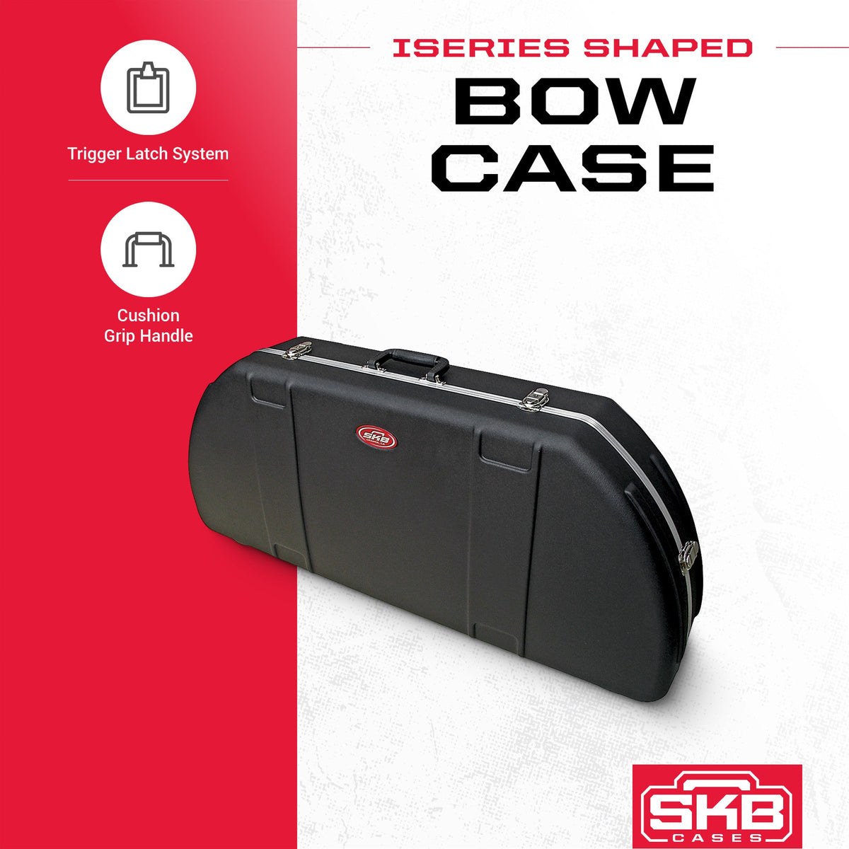 SKB Cases Hunter Series 2SKB-4117 ABS Hard Plastic Exterior Bow Crossbow Case