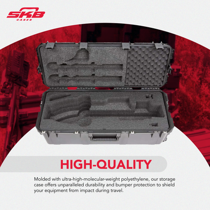 SKB Cases iSeries Ultimate Crossbow Arrow Case, Waterproof Military Grade, Black