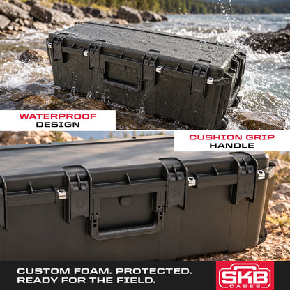 SKB Cases iSeries Ultimate Crossbow Arrow Case, Waterproof Military Grade, Black