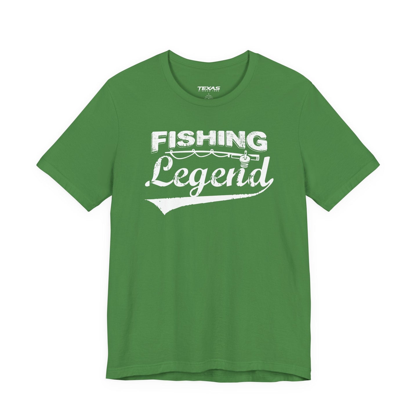 Texas Rigged Tees Fishing Legend — Unisex Cotton Tee