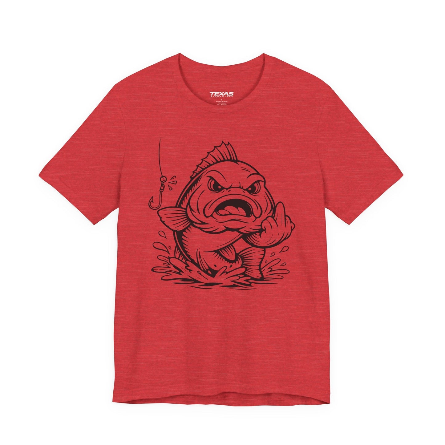 Texas Rigged Tees Flipping the Fin — Unisex Cotton Tee