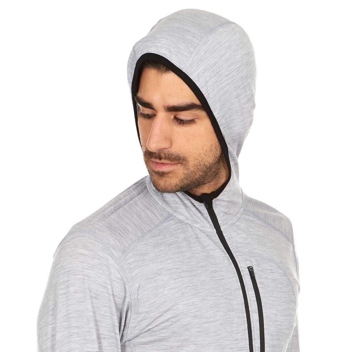 Minus33 Micro Weight - Men's Wool 1/4 Zip Sun Hoodie Woolverino