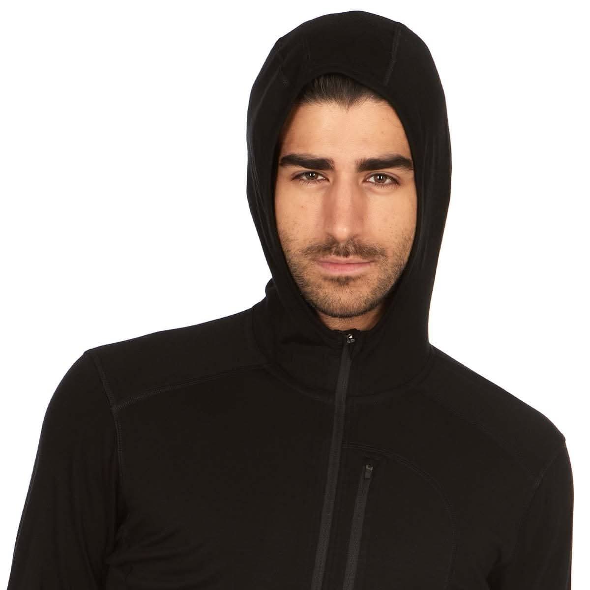 Minus33 Micro Weight - Men's Wool 1/4 Zip Sun Hoodie Woolverino
