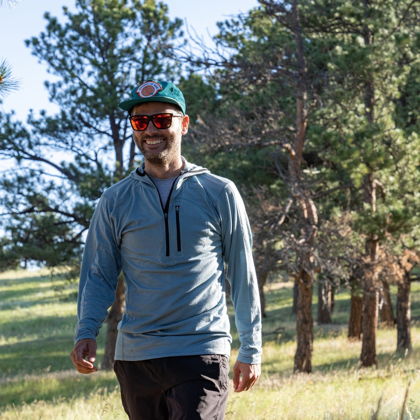 Minus33 Micro Weight - Men's Wool 1/4 Zip Sun Hoodie Woolverino