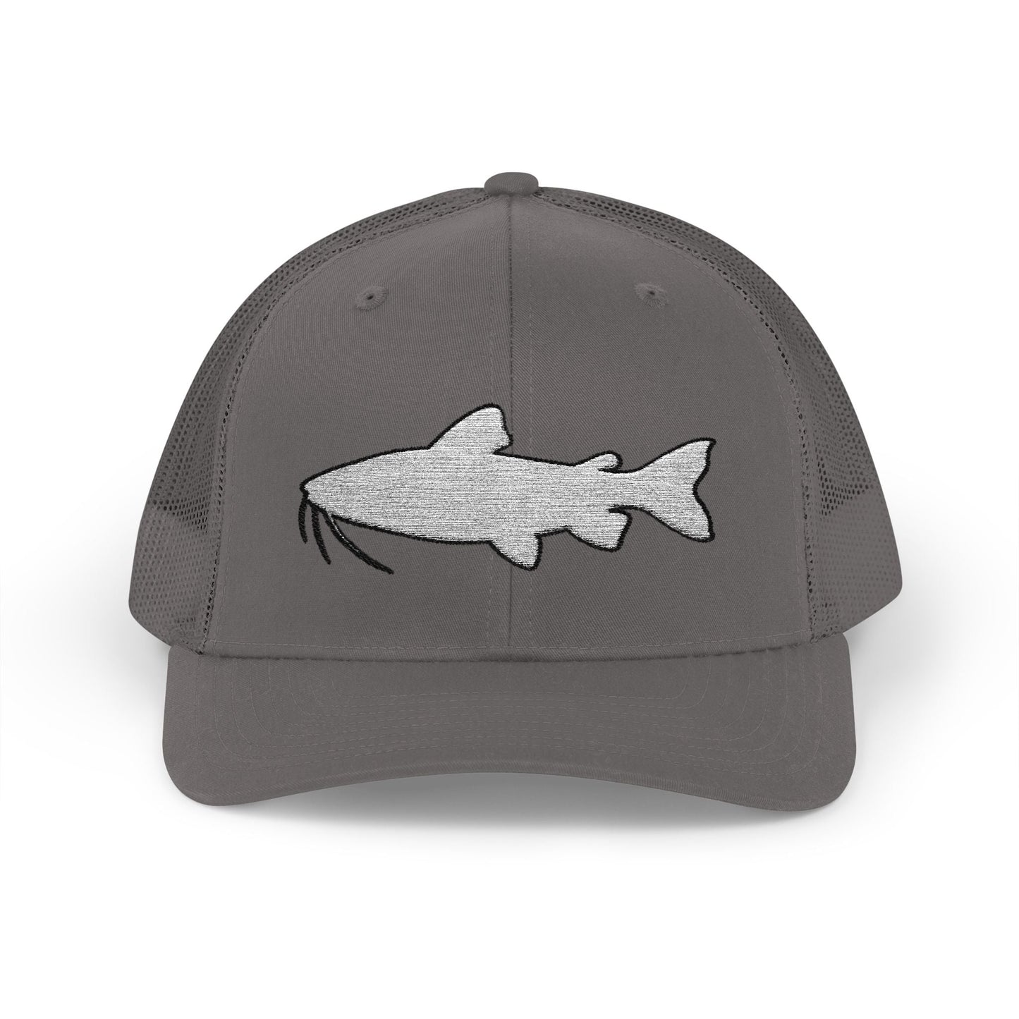 Texas Rigged Tees Catfish Silhouette — Embroidered Baseball Cap