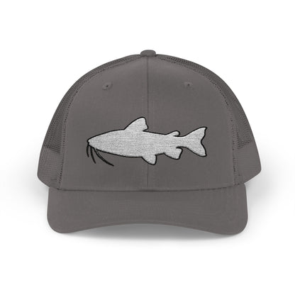 Texas Rigged Tees Catfish Silhouette — Embroidered Baseball Cap