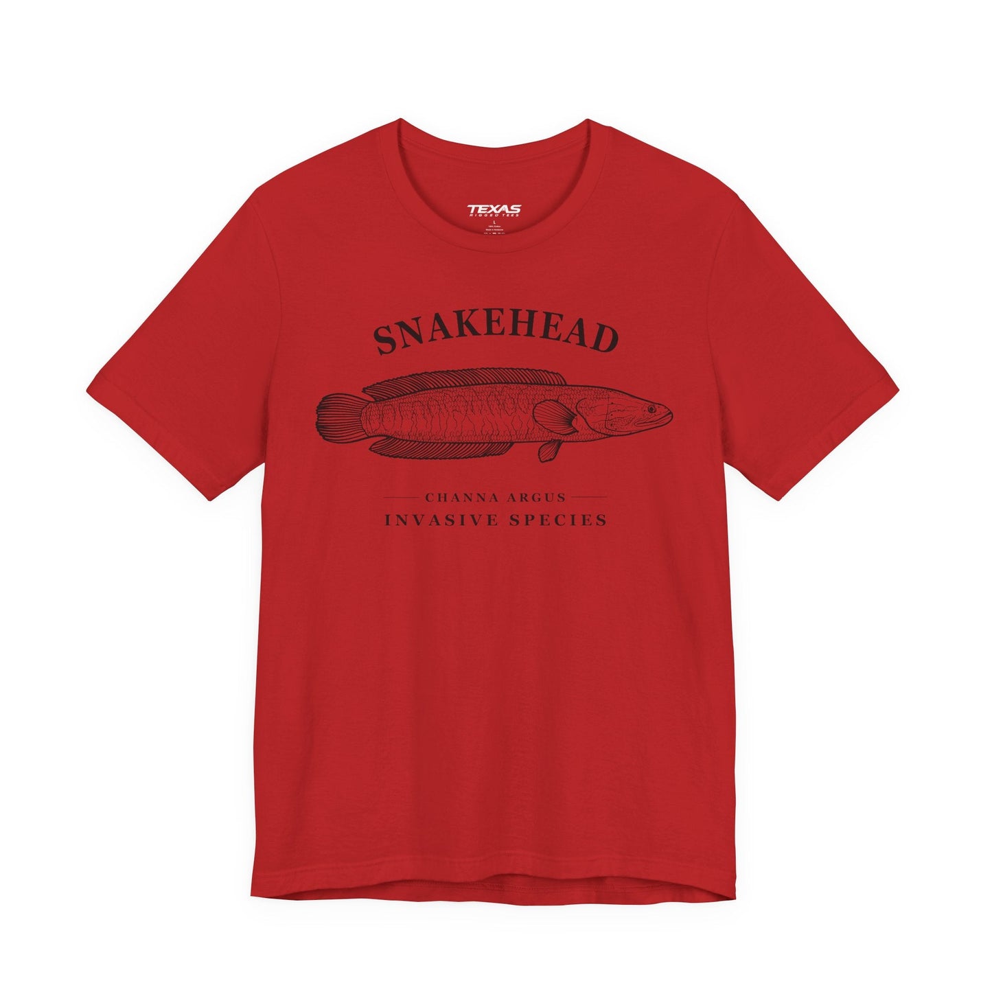 Texas Rigged Tees Snakehead — Unisex Cotton Tee