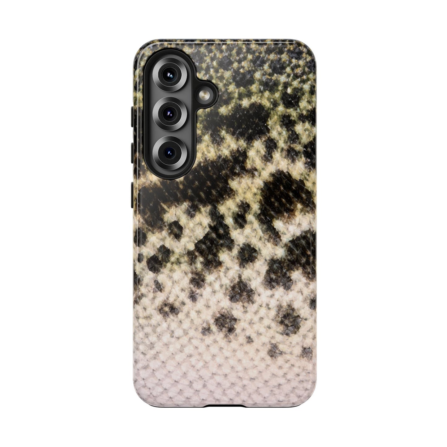 Texas Rigged Tees Black Crappie — Tough Phone Case