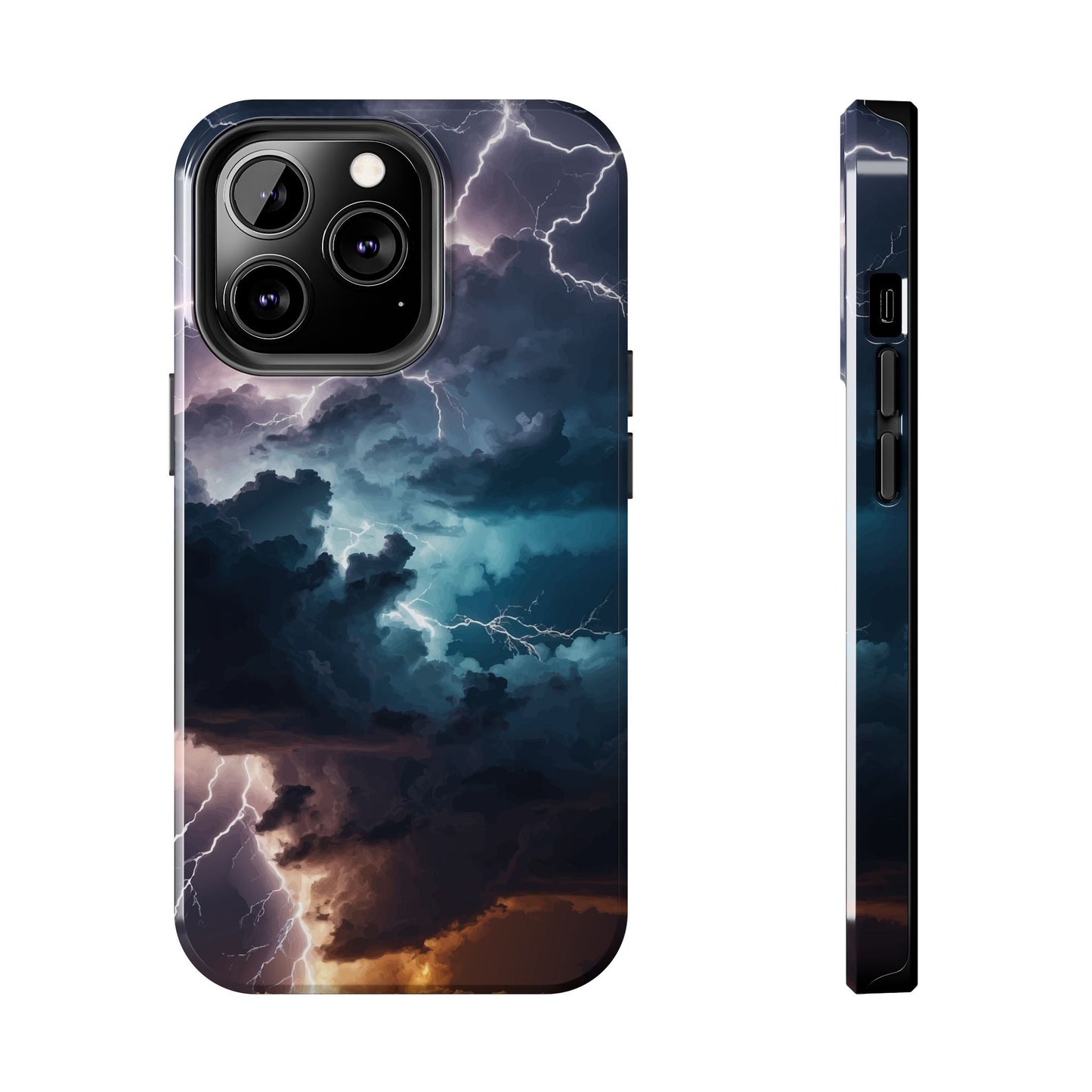 Texas Rigged Tees Lightning — Tough Phone Case