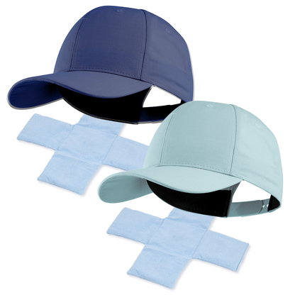 Panther Vision POWERCAP ICE Cooling Baseball Hat – Instant Cooling Relief with Reusable Ice Packs, UPF 50 UV Sun Protection, Lightweight & Breathable for Hot Weather