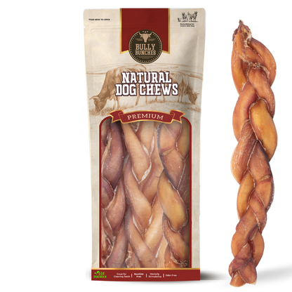 Bully Bunches - 12 Inch Monster Braided Bully Stick