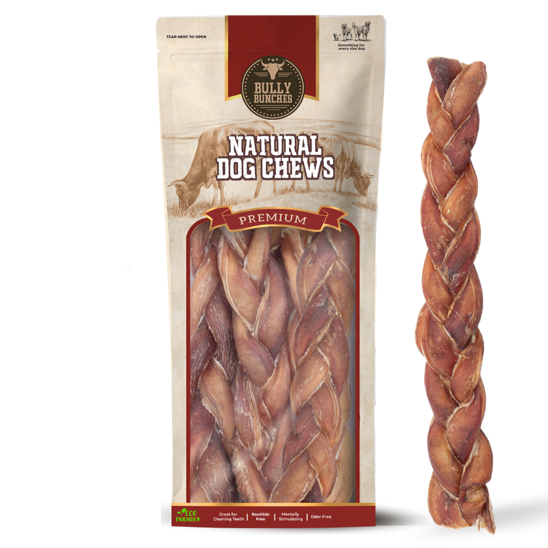 Bully Bunches - 12 Inch Jumbo Braided Bully Stick