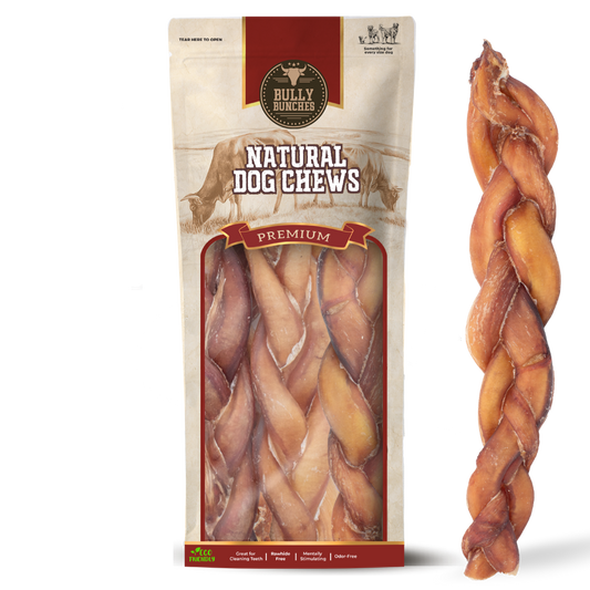 Bully Bunches - 12 Inch Monster Braided Bully Stick