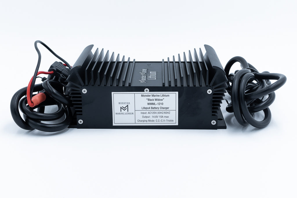 Monster Marine Lithium 12V 10A Waterproof Lithium Battery Charger