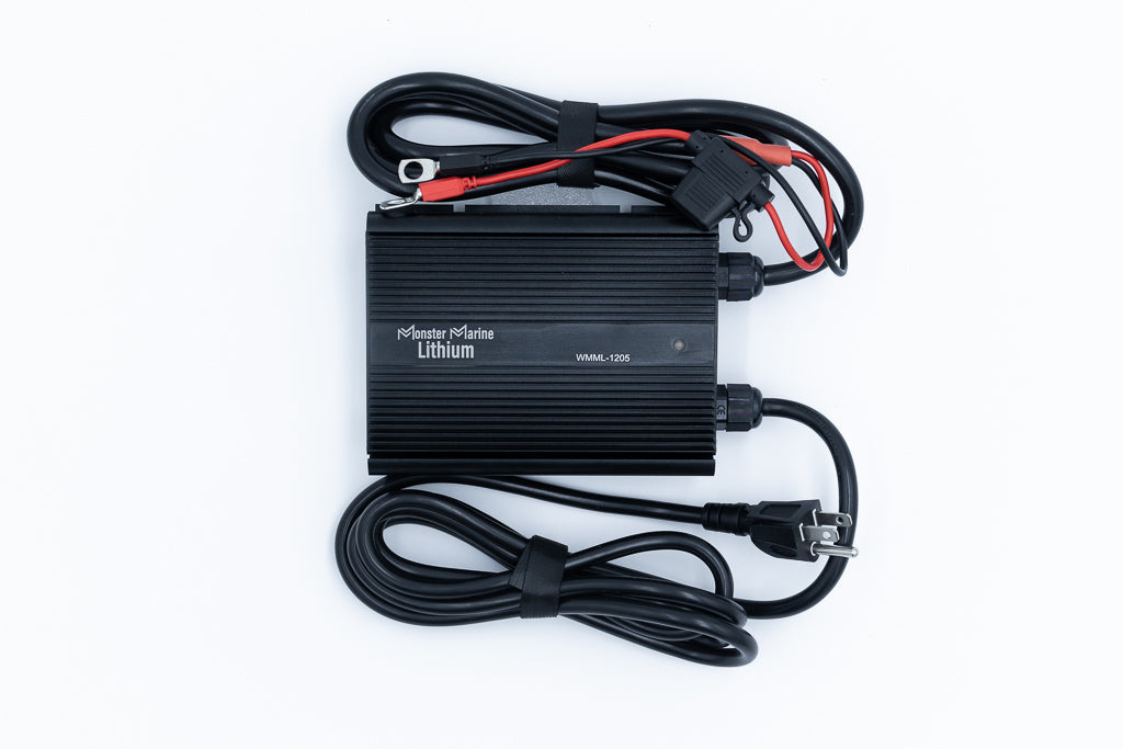 Monster Marine Lithium 12v 5a waterproof charger