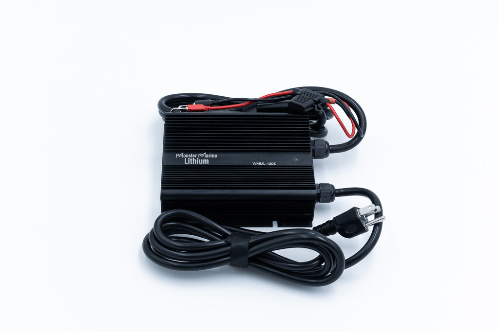 Monster Marine Lithium 12v 5a waterproof charger