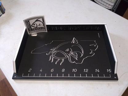 Fat Fish Designz Cutting Board w/ Your State and fish head