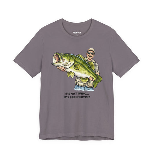 Texas Rigged Tees Forced Perspective — Unisex Cotton Tee