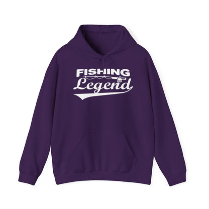 Texas Rigged Tees Fishing Legend — Unisex Hooded Sweatshirt