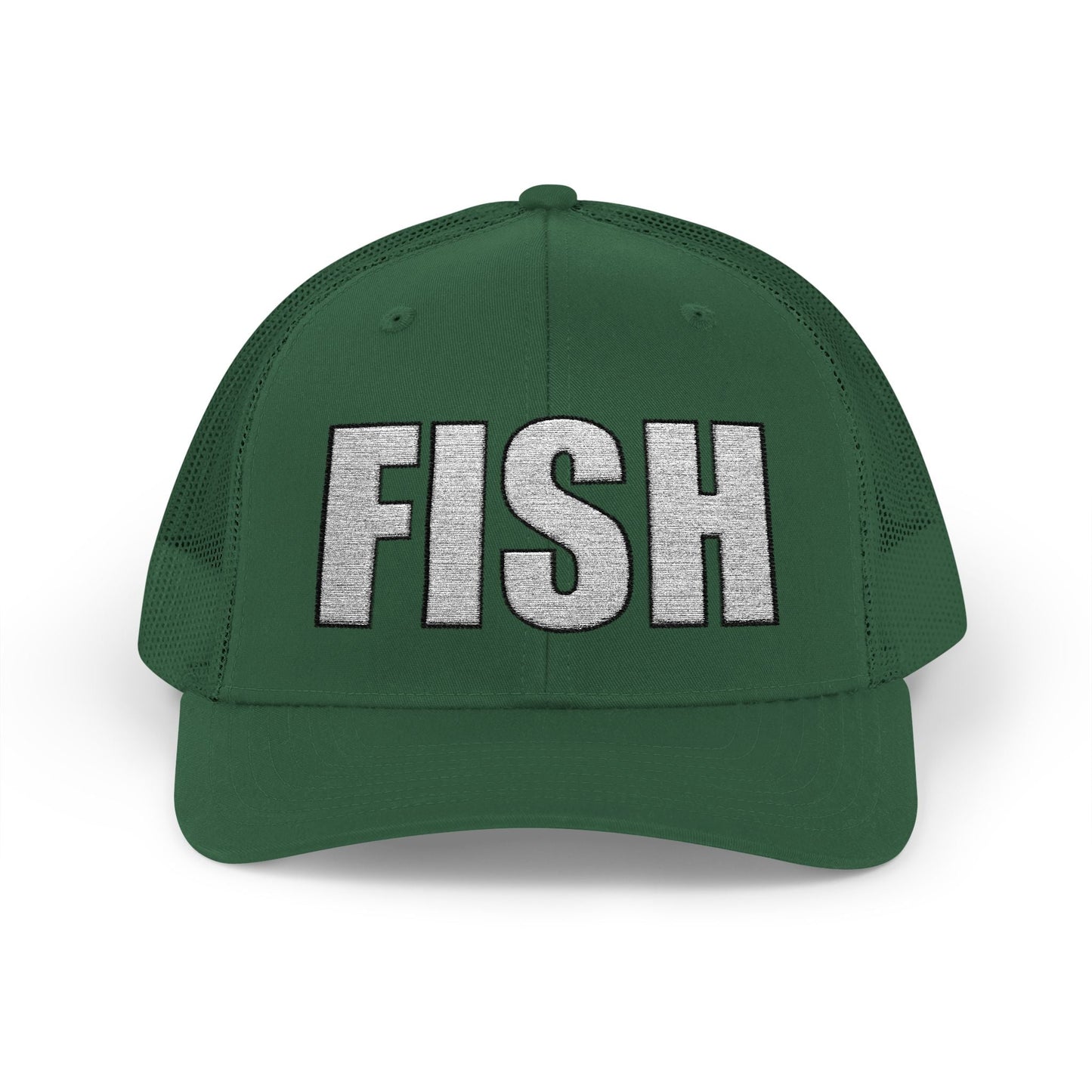 Texas Rigged Tees FISH — Embroidered Baseball Cap