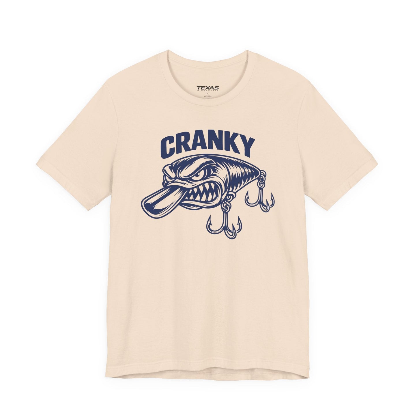 Texas Rigged Tees Cranky — Unisex Cotton Tee