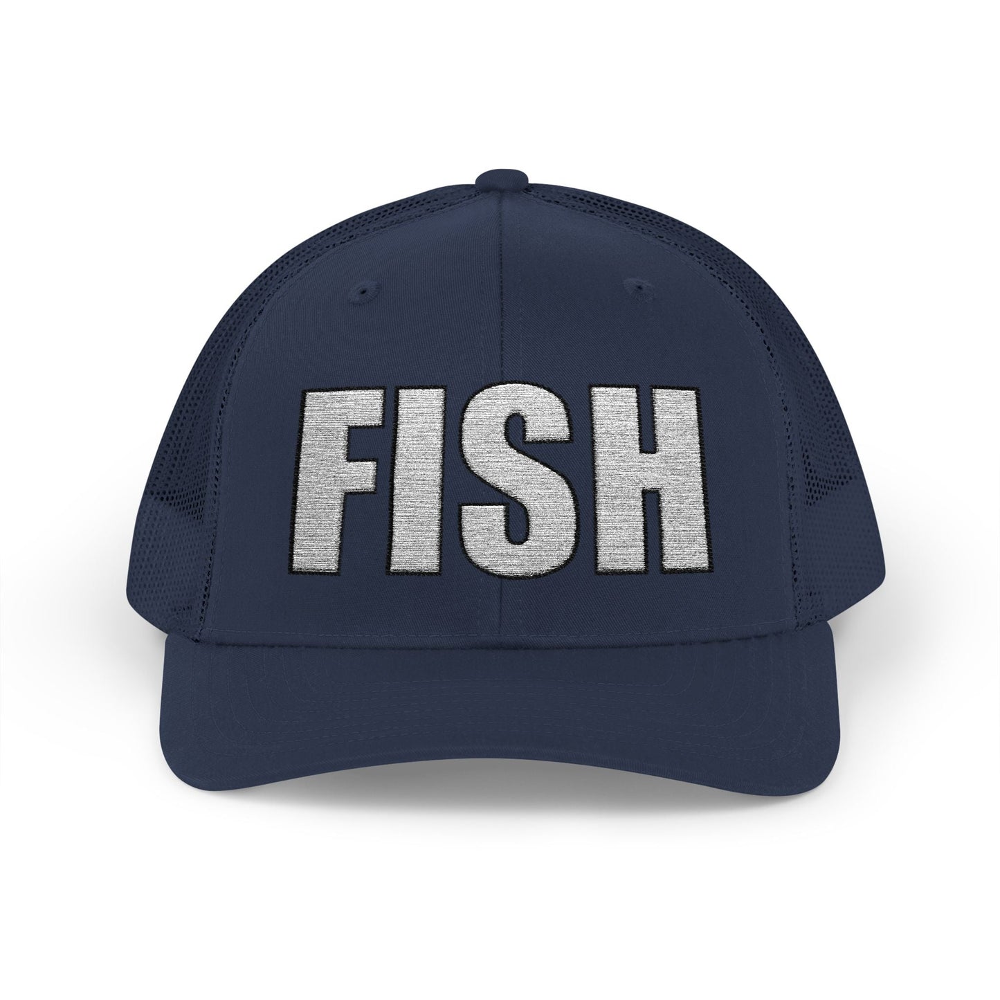 Texas Rigged Tees FISH — Embroidered Baseball Cap