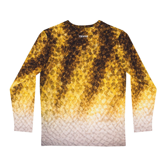 Texas Rigged Tees Smallmouth Bass — Unisex Long Sleeve  (SPF 50+)
