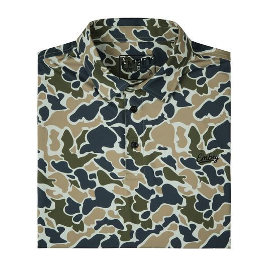 Embry Outdoors Performance Polo - Marsh Duck